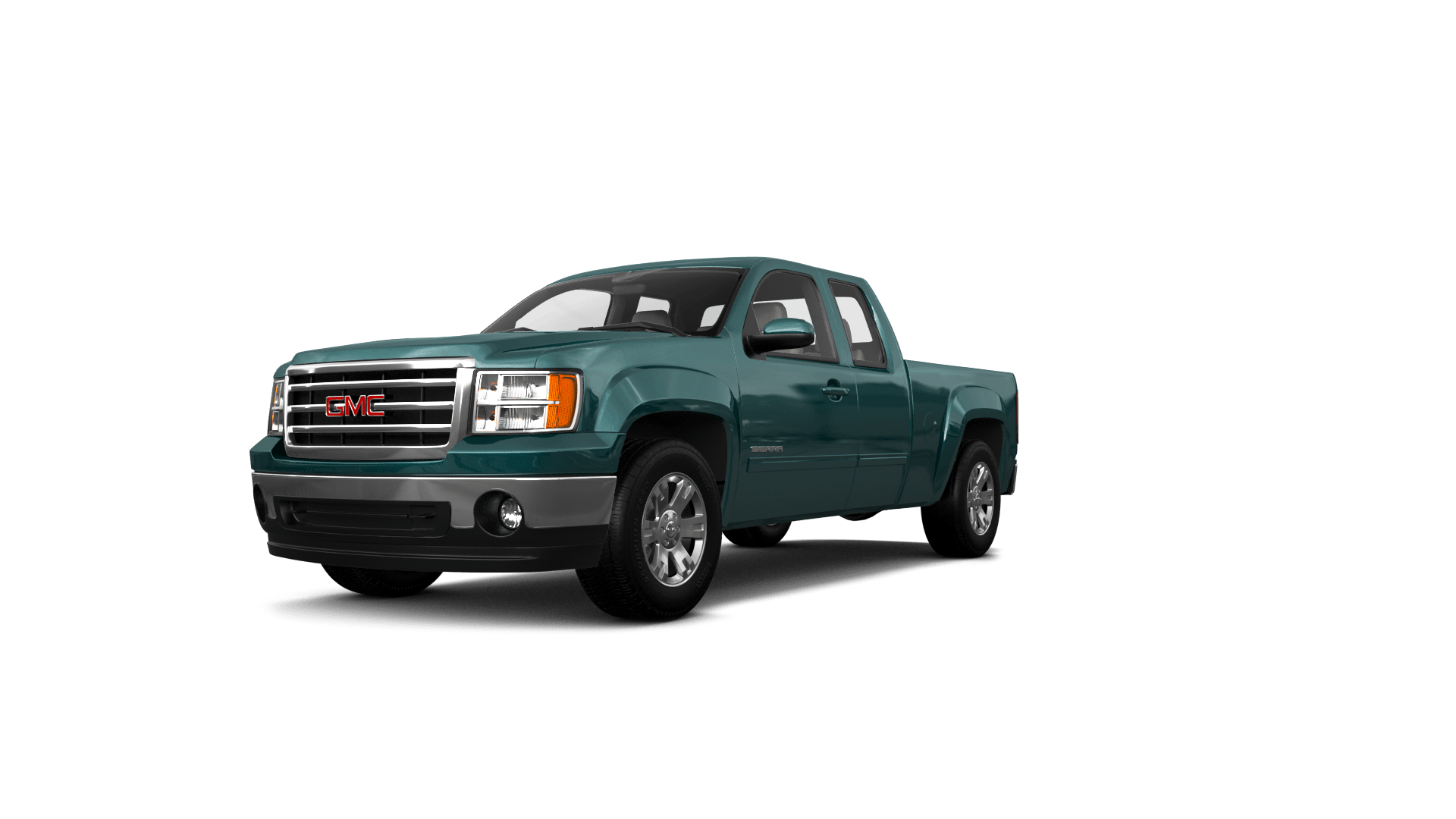 GMC Sierra 1500 Double Cab 6.6 ft box 2 Door truck 2007-2013